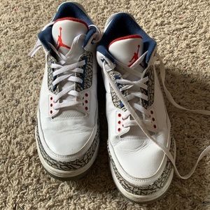 True blue Jordan 3s